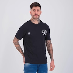 Camiseta New Era NFL Las Vegas Raiders Masculina - Foto 2
