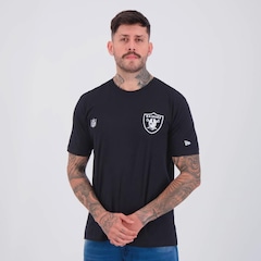 Camiseta New Era NFL Las Vegas Raiders Masculina - Foto 3