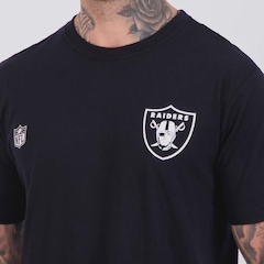 Camiseta New Era NFL Las Vegas Raiders Masculina - Foto 5