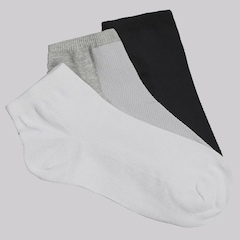 Kit 9 Pares de Meia Selene Cano Curto Feminino - Foto 2