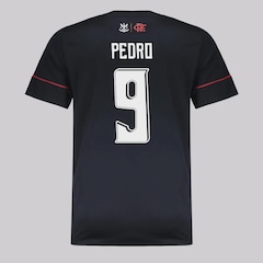 Camisa Flamengo Canastra 9 Pedro Infantil - Foto 1