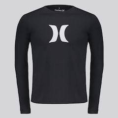 Camiseta Hurley Icon I Manga Longa Masculina - Foto 1