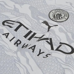 Camisa Manchester City Year Of The Dragon Puma 9 Haaland Masculina - Foto 3