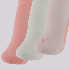 Kit 3 Pares de Meia Puma Sapatilha Feminina - Foto 3