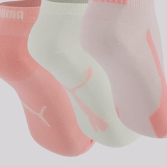 Kit 3 Pares de Meia Puma Sapatilha Feminina - Foto 4