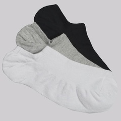 Kit 9 Pares de Meia Selene Sapatilha Invisível Unissex - Foto 2