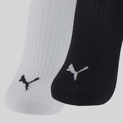 Kit 2 Pares de Meia Puma Sapatilha Feminina - Foto 3