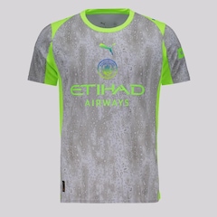 Camisa Manchester City Third 2026 Puma 9 Haaland Infantil - Foto 2