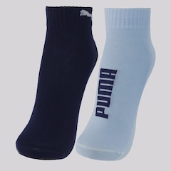 Kit 2 Pares de Meia Puma Cano Baixo Masculino - Foto 1