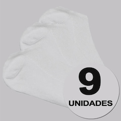 Kit 9 Pares de Meia Selene Sapatilha Feminino - Foto 1