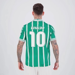 Camisa Palmeiras Retrô 1994 10 Rivaldo Masculina - Foto 1
