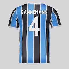 Camisa Grêmio Escudo Tricolor 4 Kannemann Masculina - Foto 1