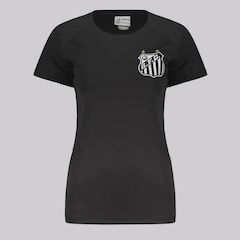 Camisa Santos Logo 10 Neymar Jr Feminina - Foto 2
