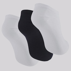 Kit 3 Pares de Meia Puma Sapatilha Invisível Feminina - Foto 2