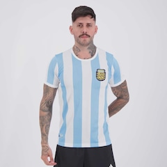 Camisa Argentina Retrô 1986 Masculina - Foto 1