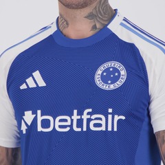 Camisa do Cruzeiro I 25/26 Sul-Americana adidas Masculina - Foto 5
