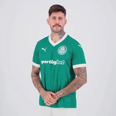 Camisa do Palmeiras I 25/26 Puma 8 Andreas Masculina - Foto 4
