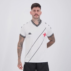Camisa do Vasco Supporter Tradition Kappa Masculina - Foto 1