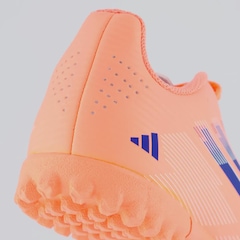 Chuteira Society Infantil adidas F50 Club - Foto 6