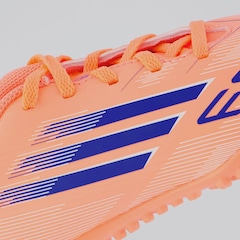 Chuteira Society Infantil adidas F50 Club - Foto 7