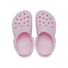 Sandália Unissex Crocs Classic Clog  T Pink Milk - Foto 5