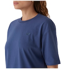 Camiseta New Balance Oversized Small Logo Feminina - Foto 3