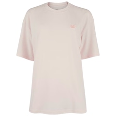 Camiseta New Balance Oversized Small Logo Feminina - Foto 1