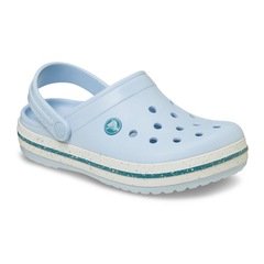 Sandália Unissex Crocs Crocband Speckled Band Clog T Blue Frost - Foto 2