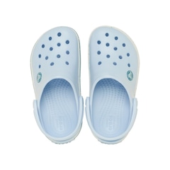 Sandália Unissex Crocs Crocband Speckled Band Clog T Blue Frost - Foto 5