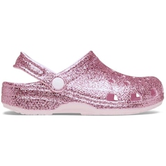 Sandália Unissex Crocs Classic Chunky Glitter Clog K - Foto 1
