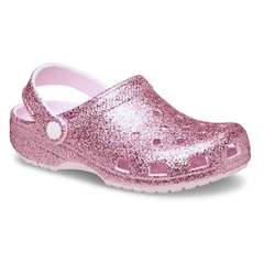 Sandália Unissex Crocs Classic Chunky Glitter Clog K - Foto 2