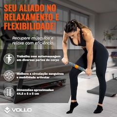 Kit Acessórios de Massagem Vollo Rolo + Bastão + Bola - Foto 6