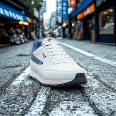 Tênis Masculino Fila Renno Classic Sl + 1 Par de Meia - Foto 6