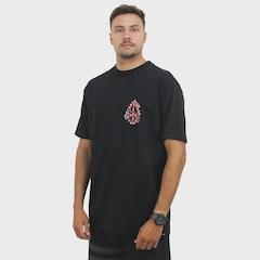 Camiseta Volcom Confort Snake Peace Masculina - Foto 1