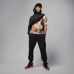 Calça Nike Jordan Jumpman Fleece Masculina - Foto 6