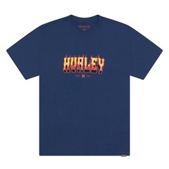 Camiseta Hurley Flame Masculina - Foto 1