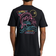Camiseta Hurley All Night Masculina - Foto 2