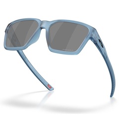 Óculos de Sol Unissex Oakley Briza Matte Transparent Stonewash - Foto 4