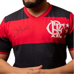 Camiseta Flamengo Zico Libertadores 81 Masculina - Foto 7