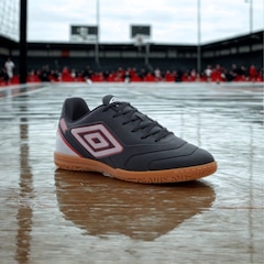 Chuteira Futsal Adulto Umbro Attak III + ! Par de Meião - Foto 8