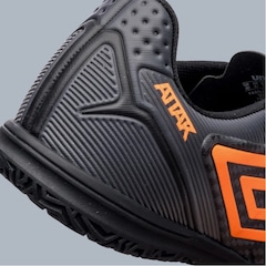 Chuteira Futsal Adulto Umbro Attak III + ! Par de Meião - Foto 7