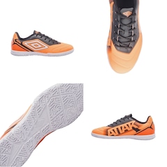 Chuteira Futsal Adulto Umbro Attak III + ! Par de Meião - Foto 5