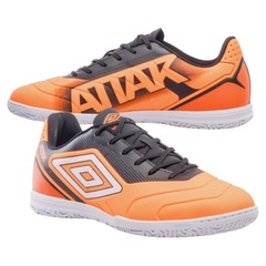 Chuteira Futsal Adulto Umbro Attak III + ! Par de Meião - Foto 6