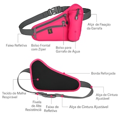 Pochete Esportiva Gold Sports Premium Hidratação 3 x1 - Foto 3