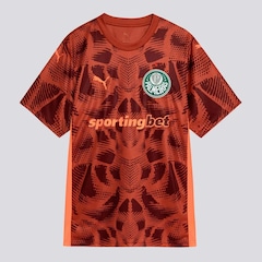 Camisa Palmeiras Goleiro II Puma 25/26 Vinho - Foto 1