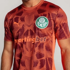 Camisa Palmeiras Goleiro II Puma 25/26 Vinho - Foto 5