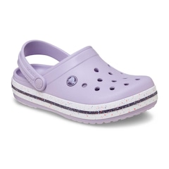 Sandálias Unissex Crocs Crocband Speckled Band Clog K Lavender - Foto 2