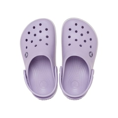 Sandálias Unissex Crocs Crocband Speckled Band Clog K Lavender - Foto 5