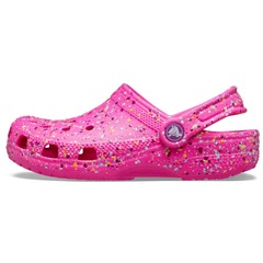 Sandália Unissex Crocs Classic Paint Splatter Clog K - Foto 3