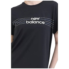 Camiseta New Balance Linear Performance Feminina - Foto 3